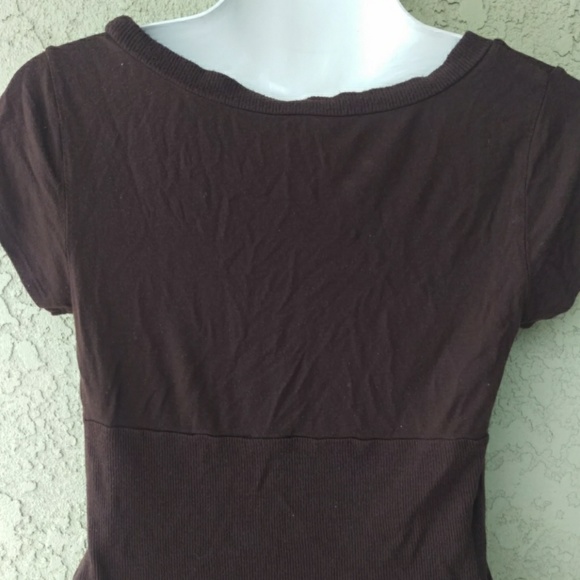 No boundaries brown knit blouse - Picture 7 of 8